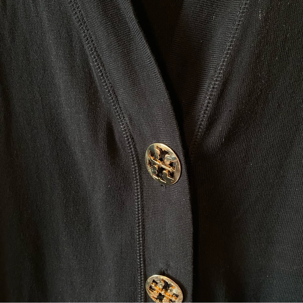Tory Burch Simone 100% Cotton Cardigan - Picture 3 of 4